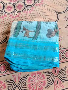 There are 3 Sarees And 2 Plus Size Tops