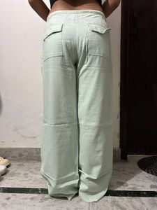Plain Menthol Coloured Pant