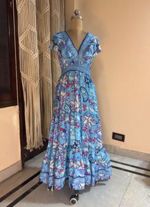 Boho Floral Maxi Dress