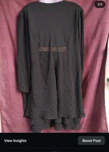 Chic Black Dress Without Belt