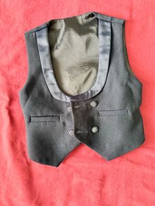 Black Formal Vest