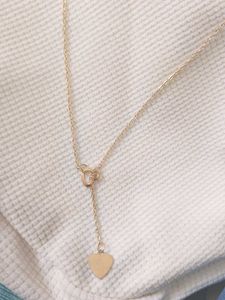Heart Rose Gold Necklace 💖