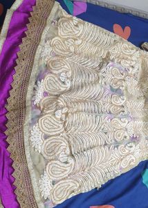 Beautiful Floral And Net Anarkali Gown