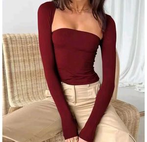 Newme tube top with Sleeves