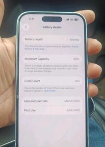 iphone 15 128 5 month old