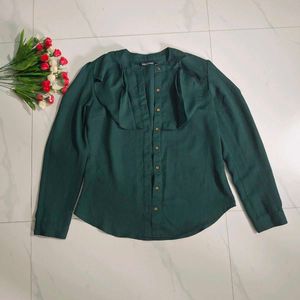 Dark Green Top