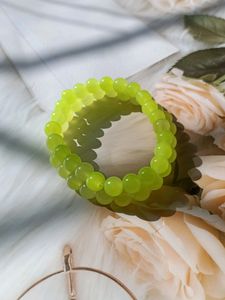 Twinkling Handmade Glass Beads Bracelet