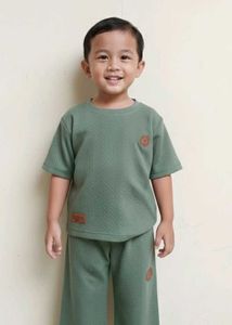 Baby Boys 5 Sleeve Top &amp; Baggy Pant
