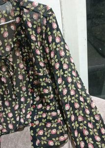 Sheer Chiffon Top