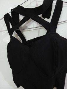 Co-ord Set Of Skirt And Crop Tope