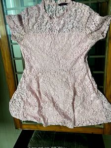 Pink Branded Frock