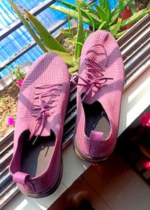 Purple Sneakers Casual shoe