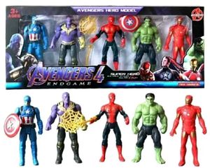 Avengers Superhero Figure Toy Set Of 5