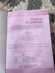 Lucent's General Knowledge Book