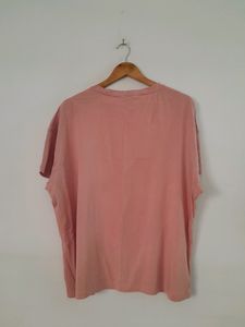 Peach Printed T-Shirt (Women&#39;s)