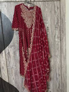 Pink Complete Party Wear Set