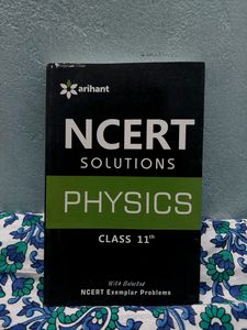 Physics Class 11 NCERT Solutions Book