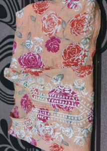 🌹Rose Chickenkari Designer Dress