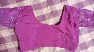 Pink Full Work Saree