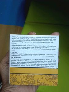 New Sealed Pores Be Pure Ubtan Face Mask