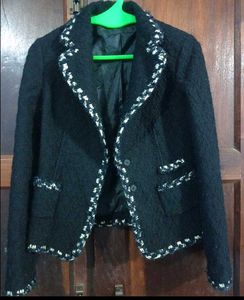 pretty black Korean Style blazzer