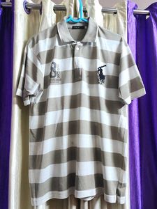 Striped Polo T-Shirt