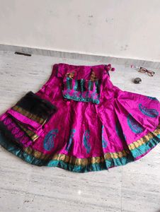 Pink Lehenga Choli Set