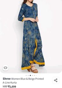 Shree Brand A Line Kurti
