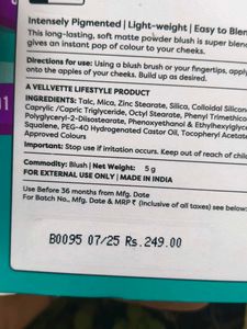 Sugar Pop Blush - Rose Shade