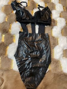 black cutout babydoll