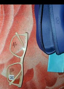 Stylish Beige Eyeglasses