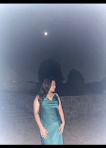 Elegant Green Slip Dress