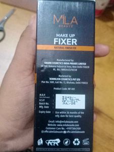 Mila Beaute Makeup Fixer