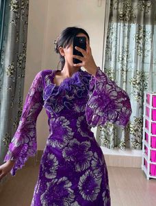 Purple Glitter Dress