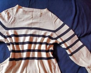 Striped Knit Sweater