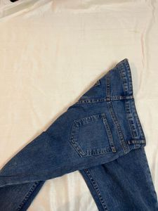 Flared Blue Jeans