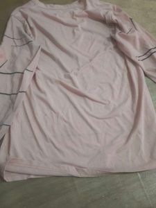 Pink Graphic Print Tee