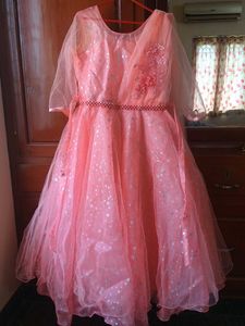 Elegant Pink Party Dress