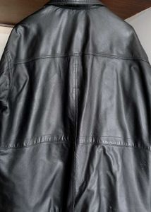 Leather Jacket For Men In Black Colour