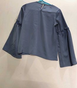 Ruffle Sleeve Blouse