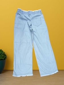 L@35 Size-34 Wide Leg Denim Jeans