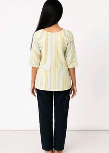 Striped Women&#39;s kurti