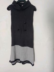 Black Grey Top