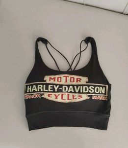 Y2k Harley Davidson Crop Top