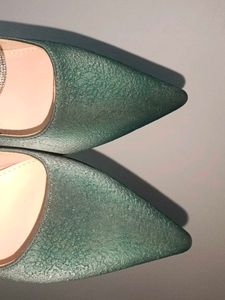 Emerald Green Heels