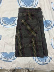 Plaid Mini Skirt