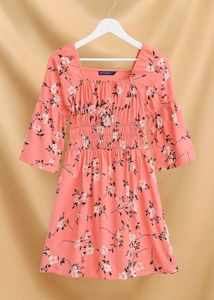 Floral Pink Dress