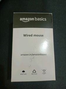Black Colour Wired Mouse