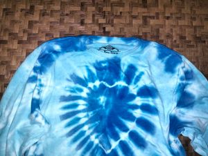 Tie Dyed Blue Sweater