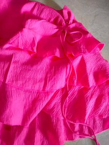 Layered A Line Mini Skirt 🌺👛🧶🏩